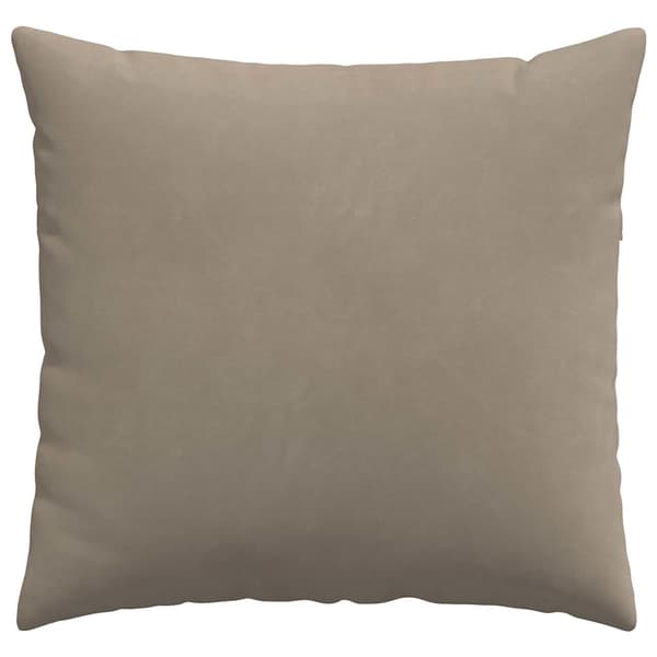 vidaXL Sofapuder 2 pcs Gråbrun 50 x 50 cm Stof