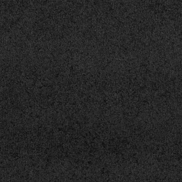 vidaXL Dørmåtte Sort 120 x 400 cm Polyamid og PVC