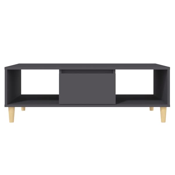 vidaXL sofabord 103,5x60x35 cm spånplade grå