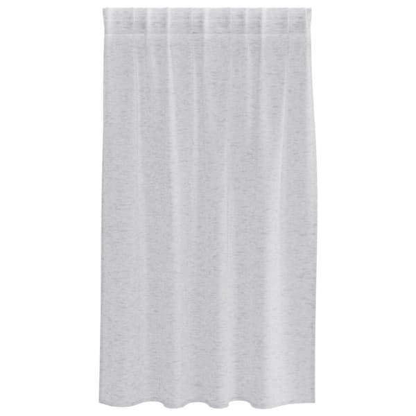 vidaXL Verhosatiini 2 pcs Vaaleanharmaa 140 x 140 cm Polyesteri