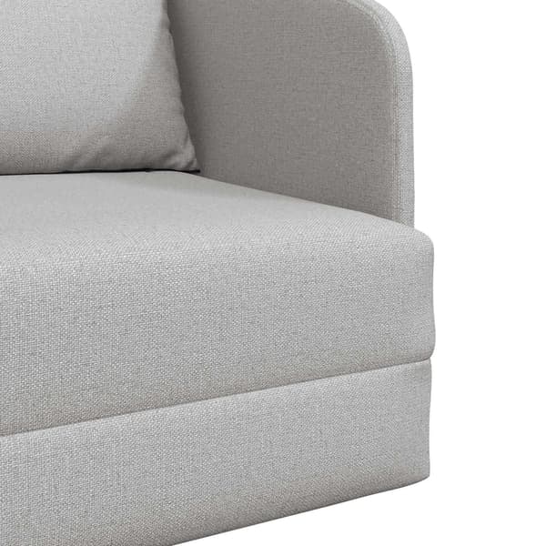 vidaXL Sovesofa 60cm Skygrå Stof