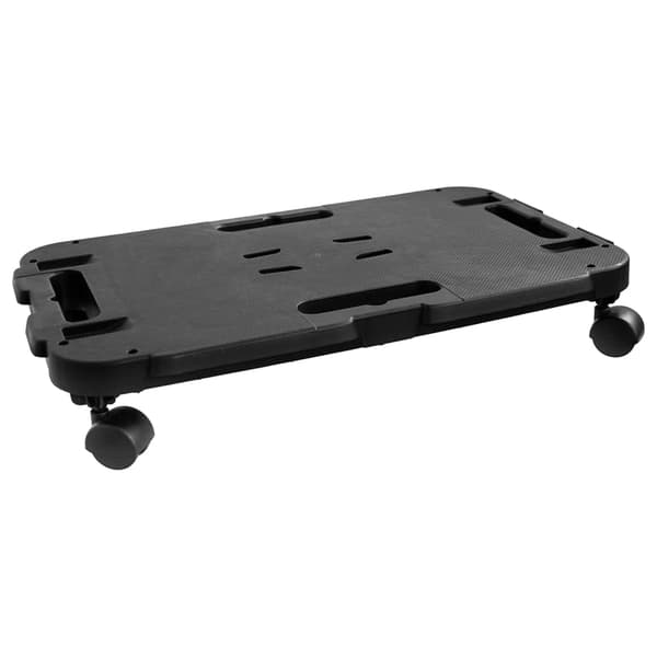 vidaXL møbelhunde 2 stk. 200 kg polypropylen sort