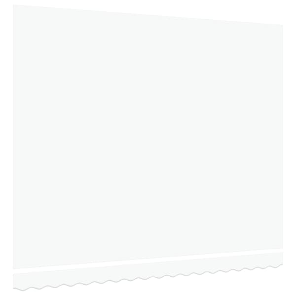 vidaXL Reservedug til markise Hvid 380 x 295 cm Polyester