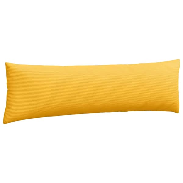 vidaXL Sofapuder 2 pcs Lys Gul 145 x 40 cm Velourstof