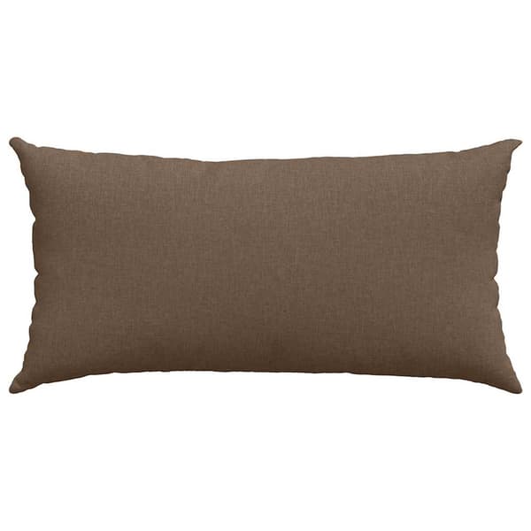 vidaXL Sofapuder 2 pcs Brun 80 x 40 cm Stof