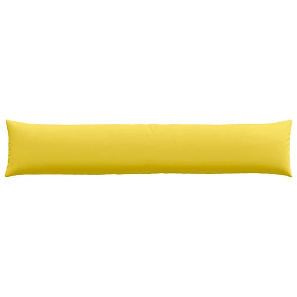 vidaXL Sofapuder 2 pcs Lys Gul 200 x 40 cm Stof