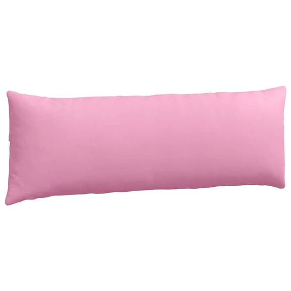 vidaXL Sofapuder 2 pcs Lyserød 120 x 40 cm Stof