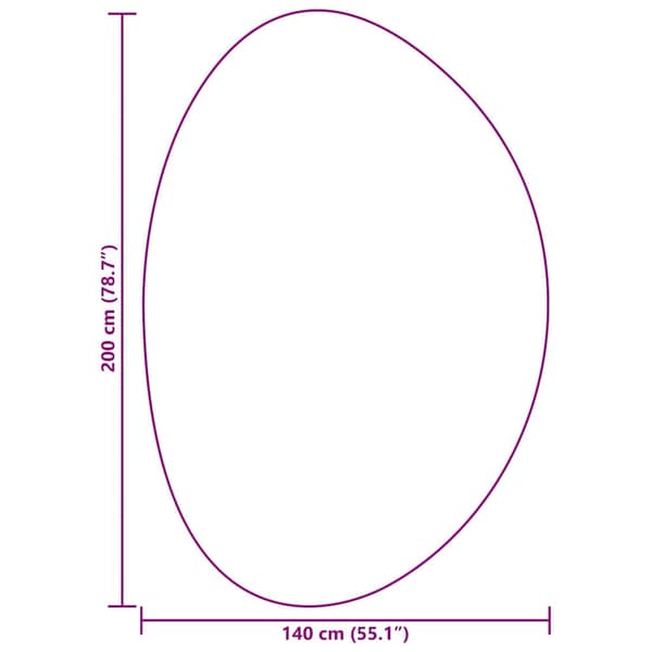 vidaXL Områdetæpper HUARTE Sort 140 x 200 cm Polyester