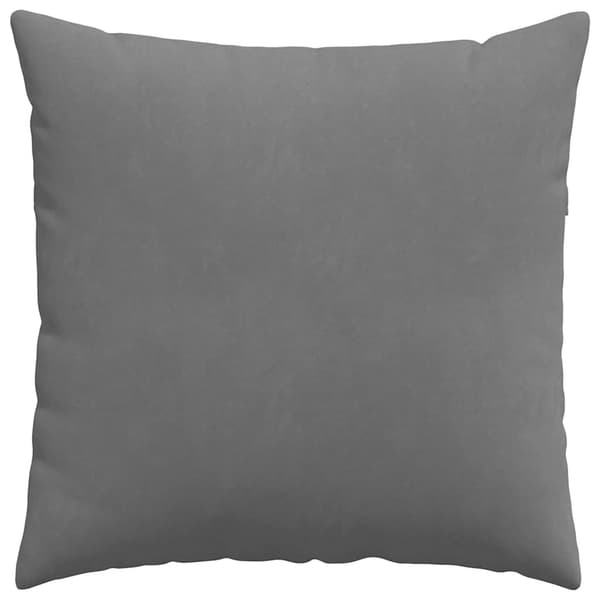vidaXL Sofapuder 2 pcs Mørkegrå 80 x 80 cm Stof
