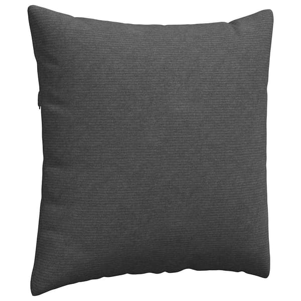 vidaXL Sofapuder 2 pcs Mørkegrå 60 x 60 cm Velourstof