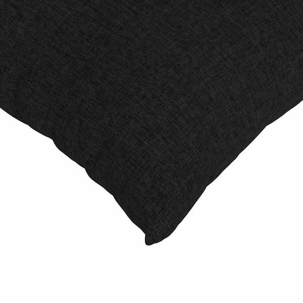 vidaXL Sofapuder 2 pcs Sort 60 x 60 cm Stof