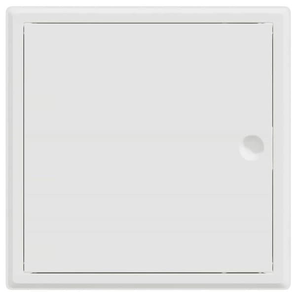 vidaXL Access Panel Valkoinen 63 x 33 x 3 cm Teräs