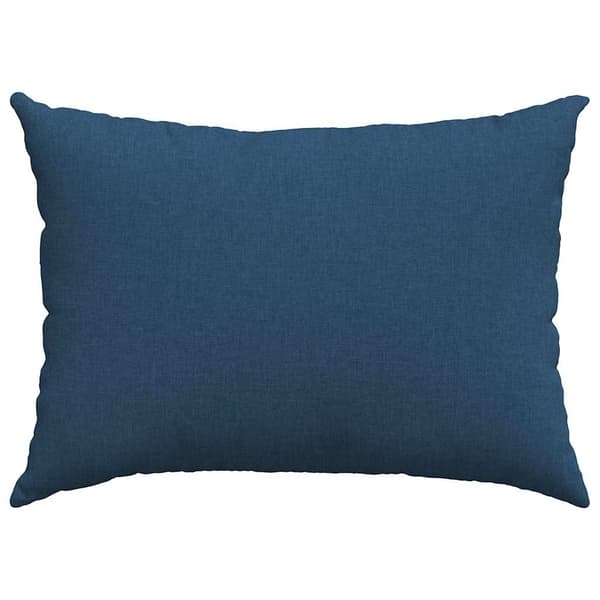 vidaXL Sofapuder 2 pcs Blå 70 x 50 cm Stof