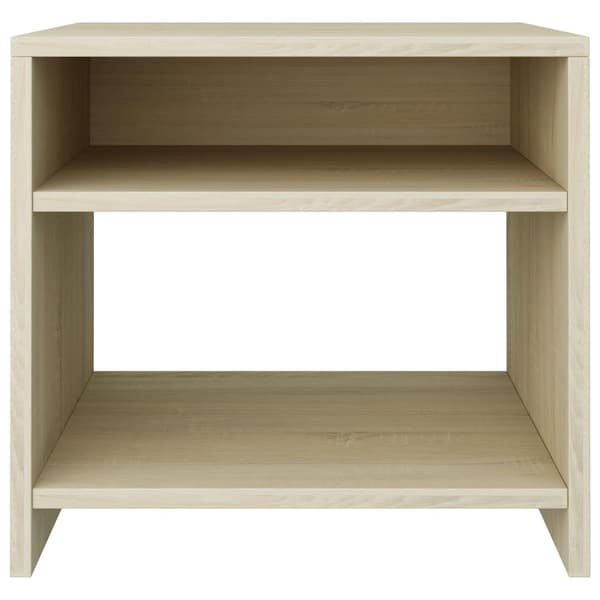 vidaXL sengeskabe 2 stk. 40 x 30 x 40 cm spånplade sonoma-egetræsfarve