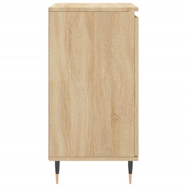 vidaXL skænk 60x35x70 cm konstrueret træ sonoma-eg