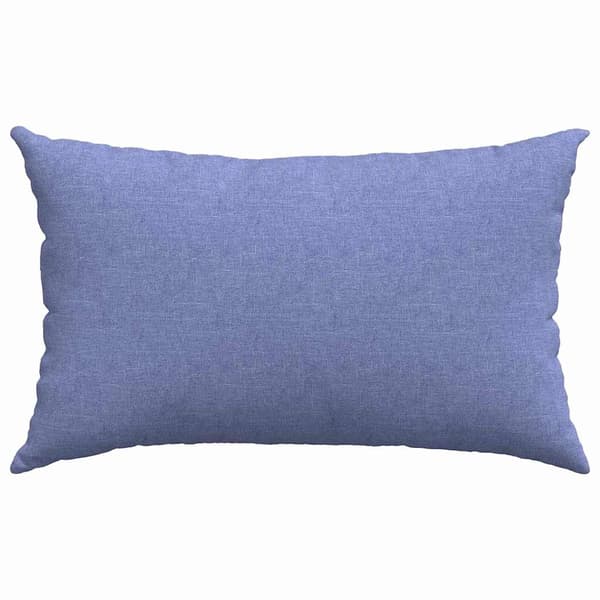 vidaXL Sofapuder 2 pcs Jeans blå 50 x 30 cm Stof