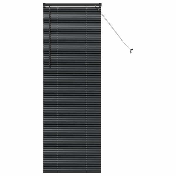 vidaXL Persienner Sort 175 x 60 cm Aluminium