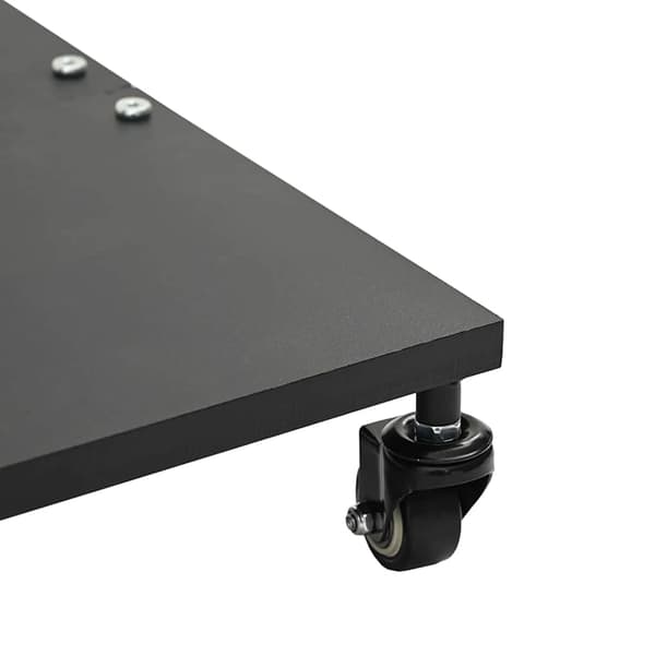vidaXL Parasolfod Sort 45 x 45 x 31,5 cm
