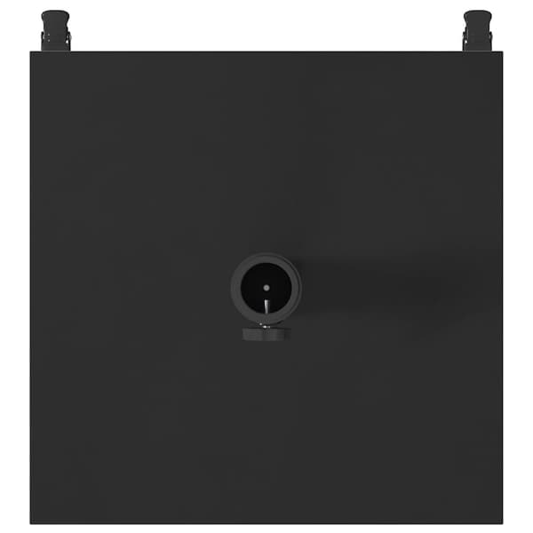 vidaXL Parasolfod Sort 45 x 45 x 31,5 cm