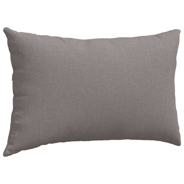 vidaXL Sofapuder 2 pcs Gråbrun 50 x 30 cm Stof