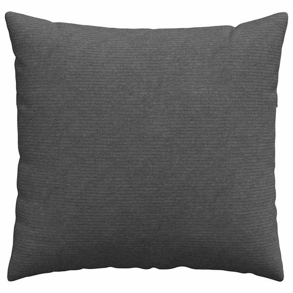 vidaXL Sofapuder 2 pcs Mørkegrå 45 x 45 cm Velourstof