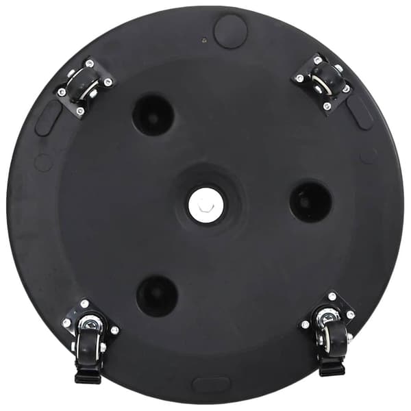 vidaXL Parasolfod Sort Ø38-48 mm
