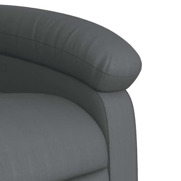 vidaXL massagestol kunstlæder grå