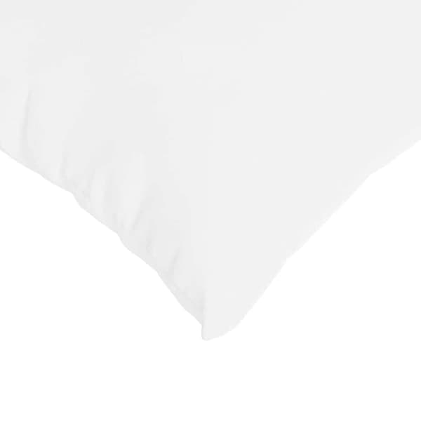 vidaXL Sofapuder 2 pcs Hvid 60 x 40 cm Stof