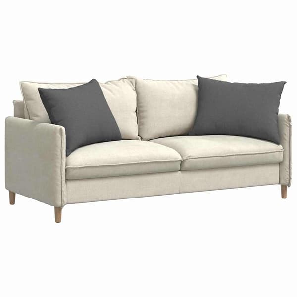 vidaXL Sofapuder 2 pcs Mørkegrå 70 x 50 cm Stof