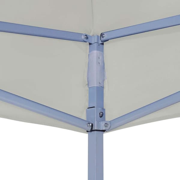vidaXL telt 3x3 m foldbart cremefarvet