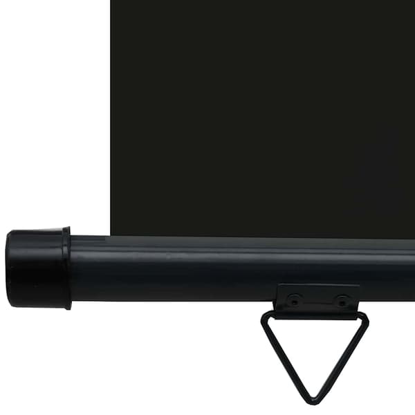 vidaXL sidemarkise til altan 105x250 cm sort