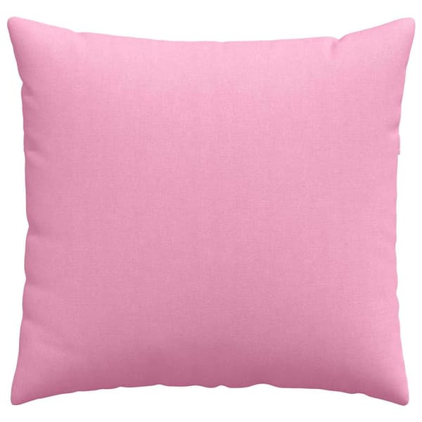 vidaXL Sofapuder 2 pcs Lyserød 50 x 50 cm Stof