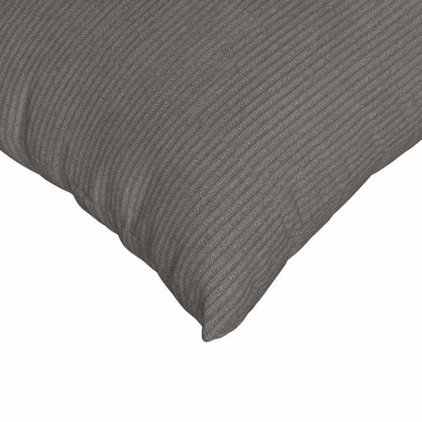 vidaXL Sofapuder 2 pcs Lysegrå 80 x 40 cm Velourstof