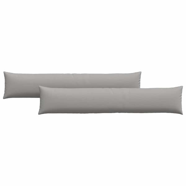 vidaXL Sofapuder 2 pcs Skygrå 200 x 40 cm Stof