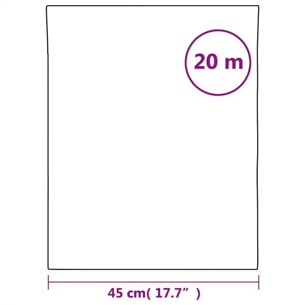 vidaXL solfilm 45x2000 cm reflekterende effekt PVC sølvfarvet
