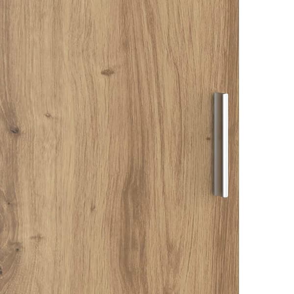 vidaXL Bord 2 pcs Artisan Egetræ