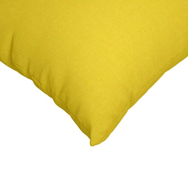 vidaXL Sofapuder 2 pcs Lys Gul 45 x 45 cm Stof