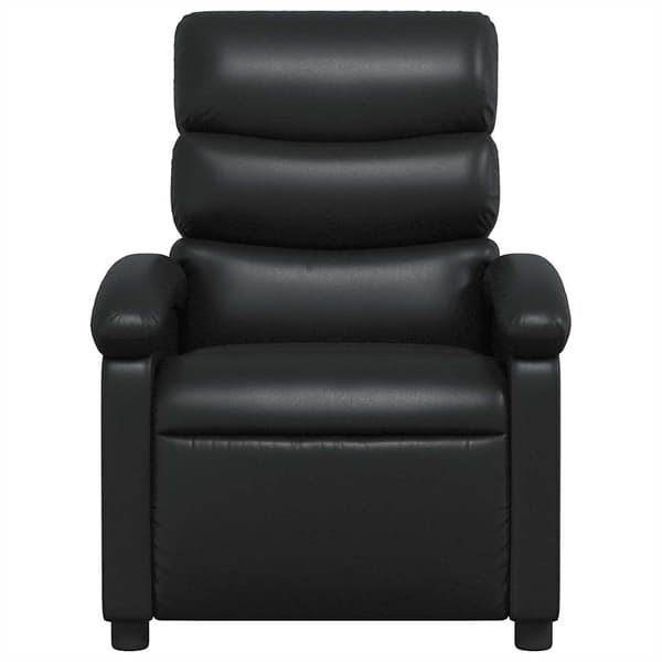 vidaXL massagestol kunstlæder sort