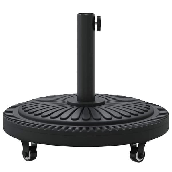 vidaXL Parasolfod Sort Ø38-48 mm