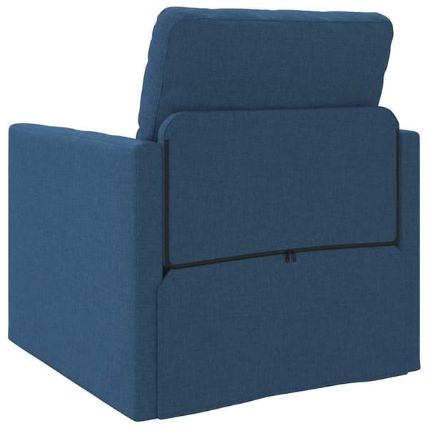 vidaXL Sovesofa 60cm Blå Stof