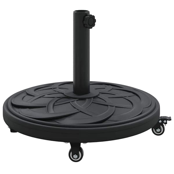 vidaXL Parasolfod Sort Ø38-48 mm