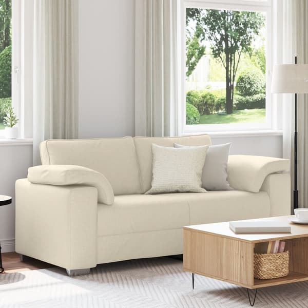 vidaXL Rakkautta Soffa Pellava 140 cm