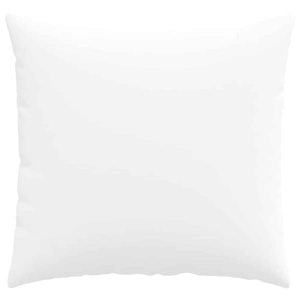 vidaXL Sofapuder 2 pcs Hvid 45 x 45 cm Stof
