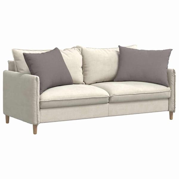 vidaXL Sofapuder 2 pcs Gråbrun 70 x 50 cm Stof