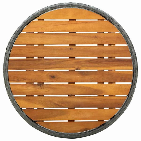 vidaXL Have Bistro Sæt 3 pcs Grå polyrattan