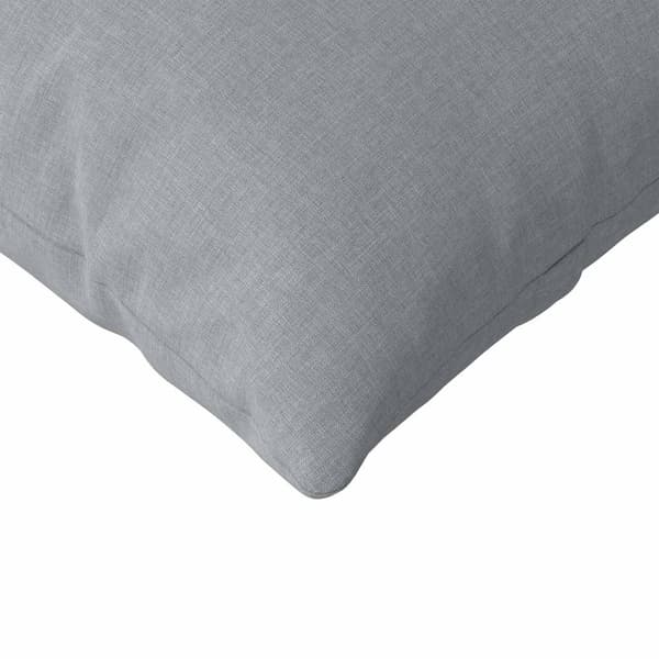 vidaXL Sofapuder 2 pcs Lysegrå 145 x 40 cm Stof