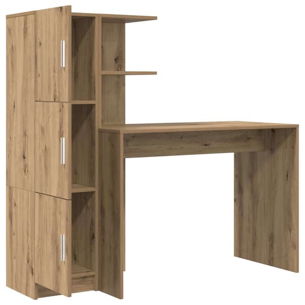 vidaXL Bord 2 pcs Artisan Egetræ