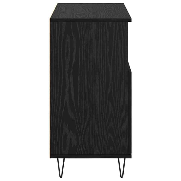 vidaXL Sideboard Sort eg 60 x 35 x 70 cm