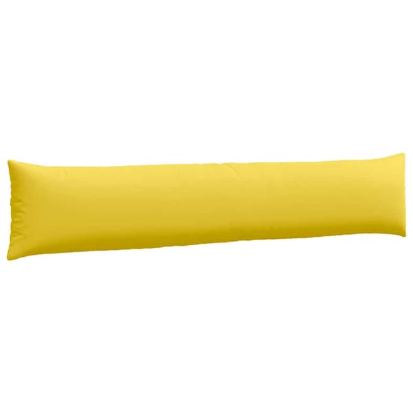 vidaXL Sofapuder 2 pcs Lys Gul 200 x 40 cm Stof