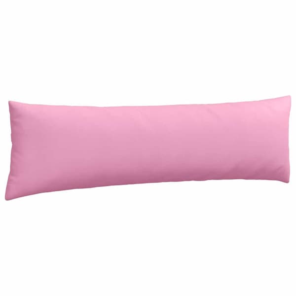 vidaXL Sofapuder 2 pcs Lyserød 145 x 40 cm Stof